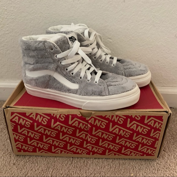 Vans Shoes - NWT Limited Edition Vans Sk8-Hi (Sherpa)